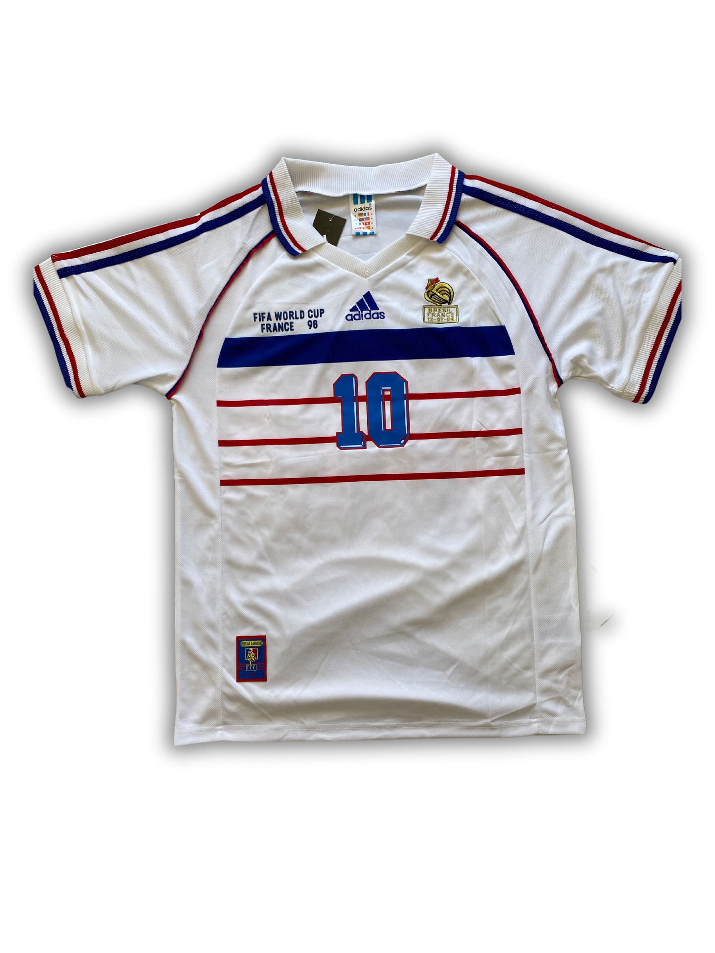Vintage 1998 France team Zidane jersey